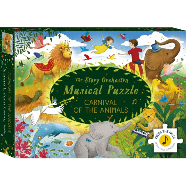 The Story Orchestra: Carnival of the Animals: Musical Puzzle : Press the note to hear Saint-Saens' music
