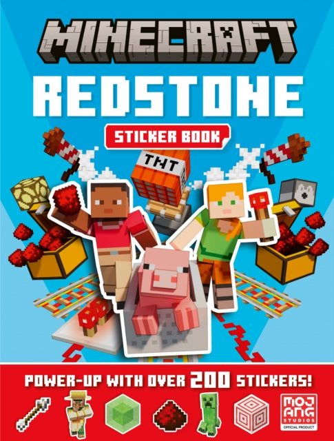 Minecraft Redstone Sticker Book-9780008733124