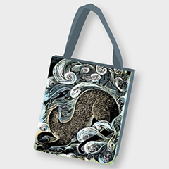 Exclusive Angela Harding Bookshop Day Bag 'Books Are My Bag'