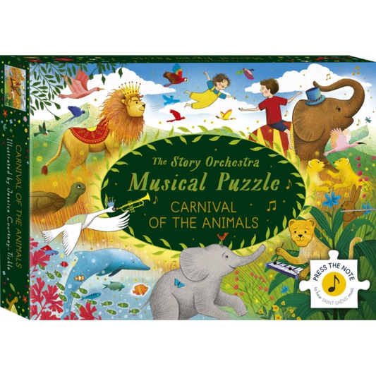 The Story Orchestra: Carnival of the Animals: Musical Puzzle : Press the note to hear Saint-Saens' music