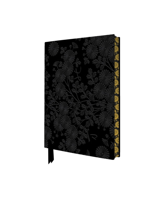 Uematsu Hobi: Box Decorated with Chrysanthemums Artisan Art Pocket Notebook (Flame Tree Journals)-9781835625491